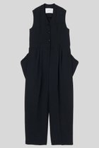 【イロット/IIROT】のジャンプスーツ 人気、トレンドファッション・服の通販 founy(ファニー) ファッション Fashion レディースファッション Fashion for Women パンツ Pants & Trousers コンパクト Compact, Small Size スーツ Suit, Formalwear フォルム Silhouette, Form ボトム Bottoms, Lower Wear ポケット Pocket, Pocket Detail リラックス Relax, Relaxed Fit 夏 Summer 新作・新入荷 New Arrivals / New In 長袖 Long Sleeve, Full Sleeve thumbnail ブラック|ID: prp329100004879172 ipo3291000000036407637