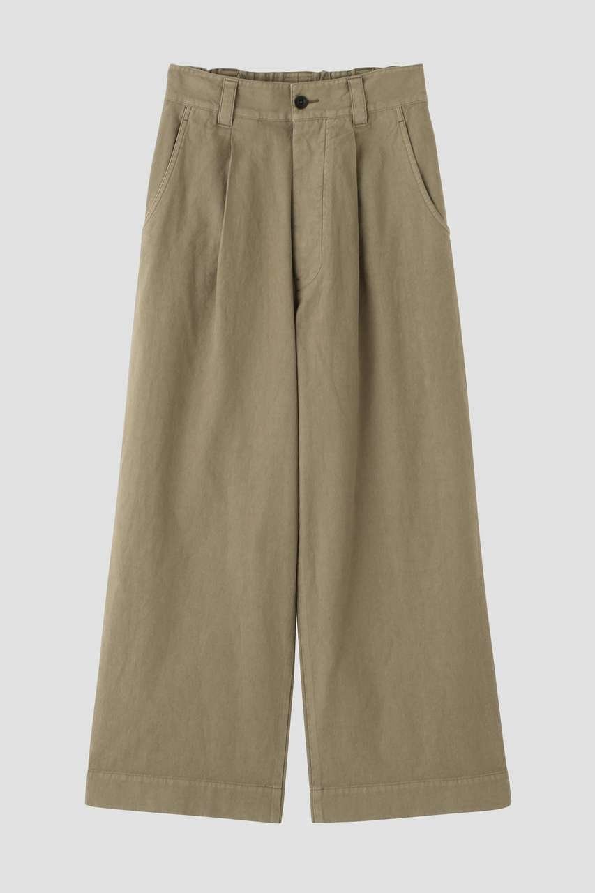 【マーガレットハウエル/MARGARET HOWELL】のBELGIAN LINEN COTTON PLAINWEAVE TROUSERS 人気、トレンドファッション・服の通販 founy(ファニー) 　ファッション　Fashion　レディースファッション　Fashion for Women　パンツ　Pants & Trousers　おすすめ　Recommended / Our Picks　ギャザー　Gathered, Ruffled　セットアップ　Set-Up, Coordinated Outfit　ブルゾン　Blouson, Bomber Jacket　ボトム　Bottoms, Lower Wear　リネン　Linen, Linen Fabric　リラックス　Relax, Relaxed Fit　ループ　Loop, Loop Knit　ワイド　Wide, Wide Fit　エレガント 上品　Elegant　新作・新入荷　New Arrivals / New In　other-2|ID: prp329100004879177 ipo3291000000036407672