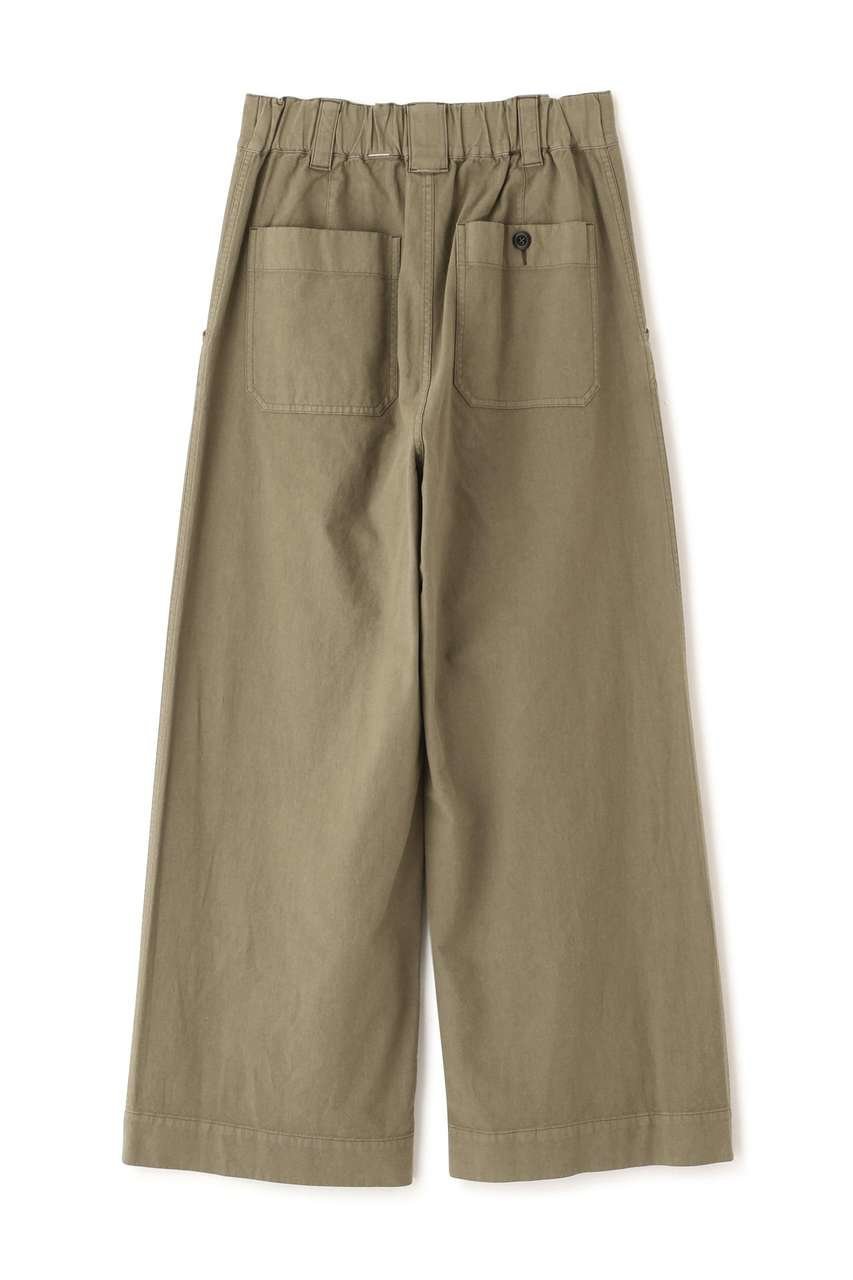 【マーガレットハウエル/MARGARET HOWELL】のBELGIAN LINEN COTTON PLAINWEAVE TROUSERS 人気、トレンドファッション・服の通販 founy(ファニー) 　ファッション　Fashion　レディースファッション　Fashion for Women　パンツ　Pants & Trousers　おすすめ　Recommended / Our Picks　ギャザー　Gathered, Ruffled　セットアップ　Set-Up, Coordinated Outfit　ブルゾン　Blouson, Bomber Jacket　ボトム　Bottoms, Lower Wear　リネン　Linen, Linen Fabric　リラックス　Relax, Relaxed Fit　ループ　Loop, Loop Knit　ワイド　Wide, Wide Fit　エレガント 上品　Elegant　新作・新入荷　New Arrivals / New In　other-3|ID: prp329100004879177 ipo3291000000036407673