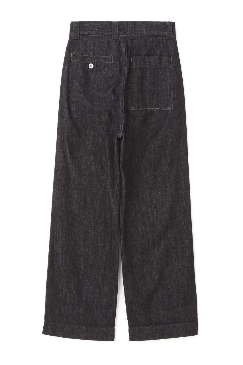 【マーガレットハウエル/MARGARET HOWELL】のCANTON BLACK LIGHT DENIM TROUSERS 人気、トレンドファッション・服の通販 founy(ファニー) ファッション Fashion レディースファッション Fashion for Women パンツ Pants & Trousers デニムパンツ・ジーンズ・美脚デニム Denim Jeans & Pants デニム Denim, Jeans Material ネップ Nepp, Slub Yarn フィット Fit, Slim Fit リラックス Relax, Relaxed Fit ワーク Workwear, Utility Style ヴィンテージ Vintage Style 新作・新入荷 New Arrivals / New In other-4|ID: prp329100004879178 ipo3291000000036407680