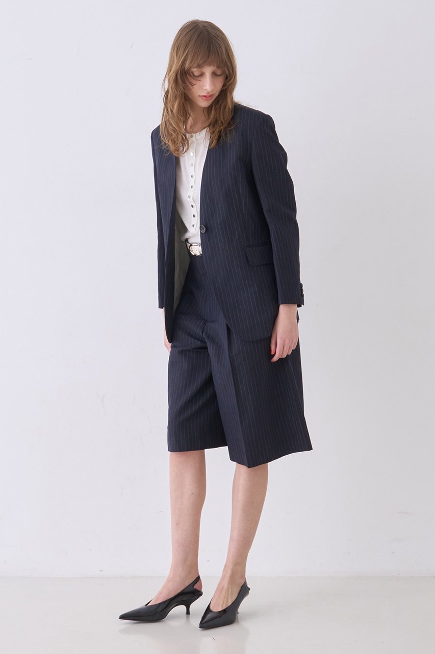 【デザイン ワークス/DESIGN WORKS】の【セットアップ対応】リネン混タックハーフパンツ 人気、トレンドファッション・服の通販 founy(ファニー) 　ファッション　Fashion　レディースファッション　Fashion for Women　セットアップ　Matching Sets　レディースパンツ・ボトムス　Pants & Trousers / Bottoms　パンツ　Pants & Trousers　ショートパンツ・ハーフパンツ　High-Waisted & Relaxed Shorts　おすすめ　Recommended / Our Picks　クラシカル　Classical, Vintage-Inspired　ジャケット　Jacket, Outerwear　セットアップ　Set-Up, Coordinated Outfit　ハーフ　Half, Half-Length　フェミニン　Feminine, Girly　リネン　Linen, Linen Fabric　リラックス　Relax, Relaxed Fit　エレガント 上品　Elegant　夏　Summer　新作・新入荷　New Arrivals / New In　春　Spring　S/S・春夏　SS, Spring/Summer, Warm Season　other-8|ID: prp329100004879181 ipo3291000000036407707