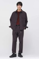 【その他のブランド/Other】のCOTTON SILK PLAINWEAVE TROUSERS ブラウン|ID: prp329100004879195 ipo3291000000036407815