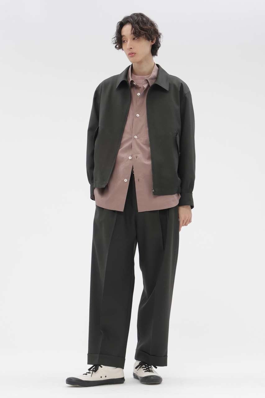 【その他のブランド/Other】のDOUBLE TWISTED WOOL TROUSERS 人気、トレンドファッション・服の通販 founy(ファニー) 　ファッション　Fashion　レディースファッション　Fashion for Women　パンツ　Pants & Trousers　おすすめ　Recommended / Our Picks　キャンバス　Canvas, Canvas Fabric　セットアップ　Set-Up, Coordinated Outfit　ダブル　Double, Double-Breasted　ブルゾン　Blouson, Bomber Jacket　プリーツ　Pleats, Pleated　ループ　Loop, Loop Knit　ワイド　Wide, Wide Fit　新作・新入荷　New Arrivals / New In　other-2|ID: prp329100004879197 ipo3291000000036407834