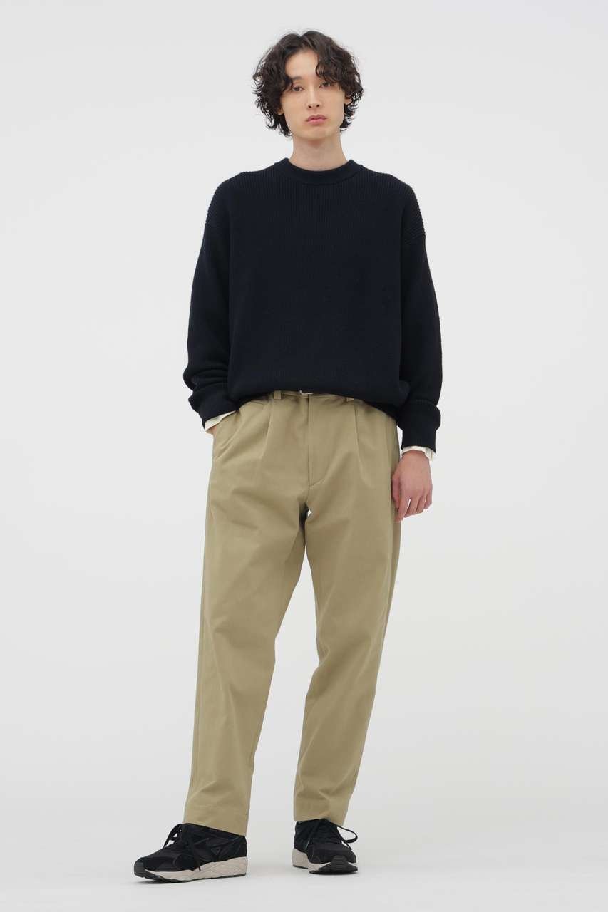 【その他のブランド/Other】のIRREGULAR COTTON TWILL TROUSERS インテリア・キッズ・メンズ・レディースファッション・服の通販 founy(ファニー) 　ファッション　Fashion　レディースファッション　Fashion for Women　パンツ　Pants & Trousers　エレガント 上品　Elegant　新作・新入荷　New Arrivals / New In　カーキ|ID: prp329100004879201 ipo3291000000036407871
