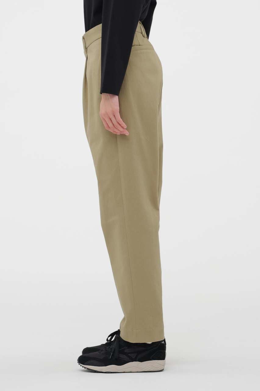 【その他のブランド/Other】のIRREGULAR COTTON TWILL TROUSERS 人気、トレンドファッション・服の通販 founy(ファニー) 　ファッション　Fashion　レディースファッション　Fashion for Women　パンツ　Pants & Trousers　エレガント 上品　Elegant　新作・新入荷　New Arrivals / New In　other-4|ID: prp329100004879201 ipo3291000000036407874