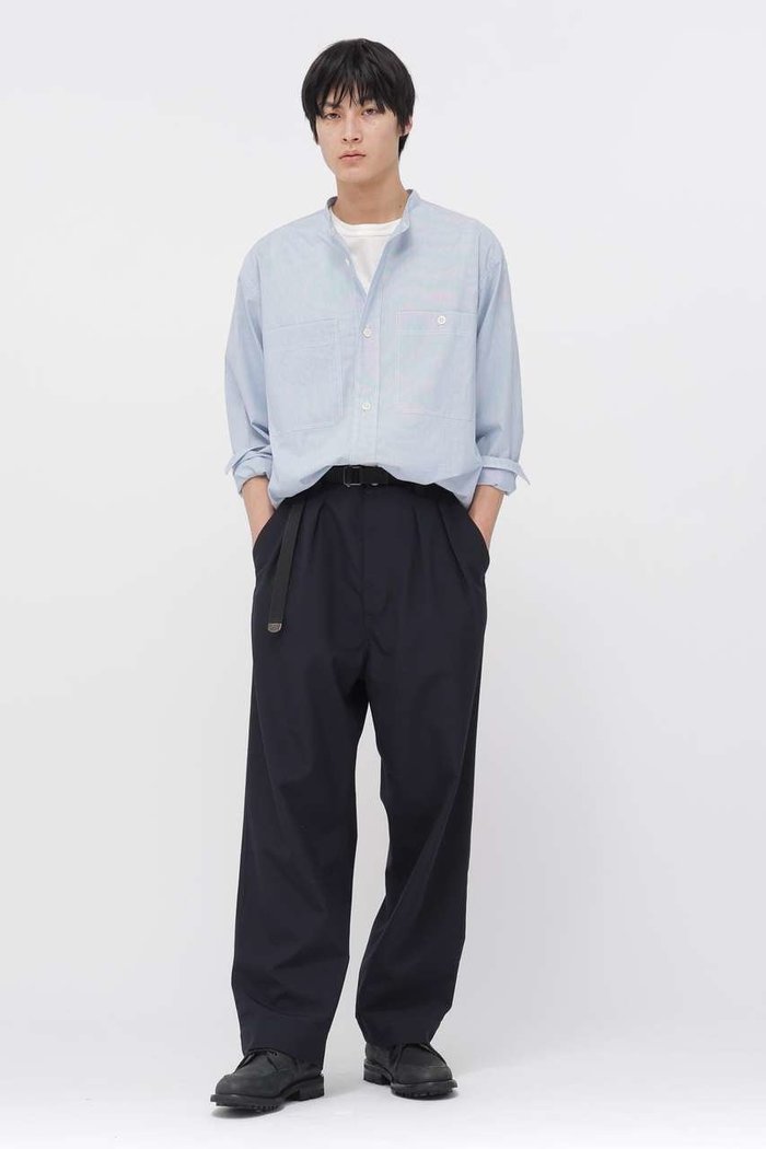 【その他のブランド/Other】のUNIFORM WOOL POLYESTER TROUSERS インテリア・キッズ・メンズ・レディースファッション・服の通販 founy(ファニー) https://founy.com/ ファッション Fashion レディースファッション Fashion for Women パンツ Pants & Trousers おすすめ Recommended / Our Picks なめらか Smooth, Silky Texture シンプル Simple, Minimal セットアップ Set-Up, Coordinated Outfit パッチ Patch, Appliqué フラット Flat, Flat Shoes フロント Front, Front Design ブルゾン Blouson, Bomber Jacket ポケット Pocket, Pocket Detail メタル Metal, Metal Parts ワーク Workwear, Utility Style |ID: prp329100004879207 ipo3291000000036407919