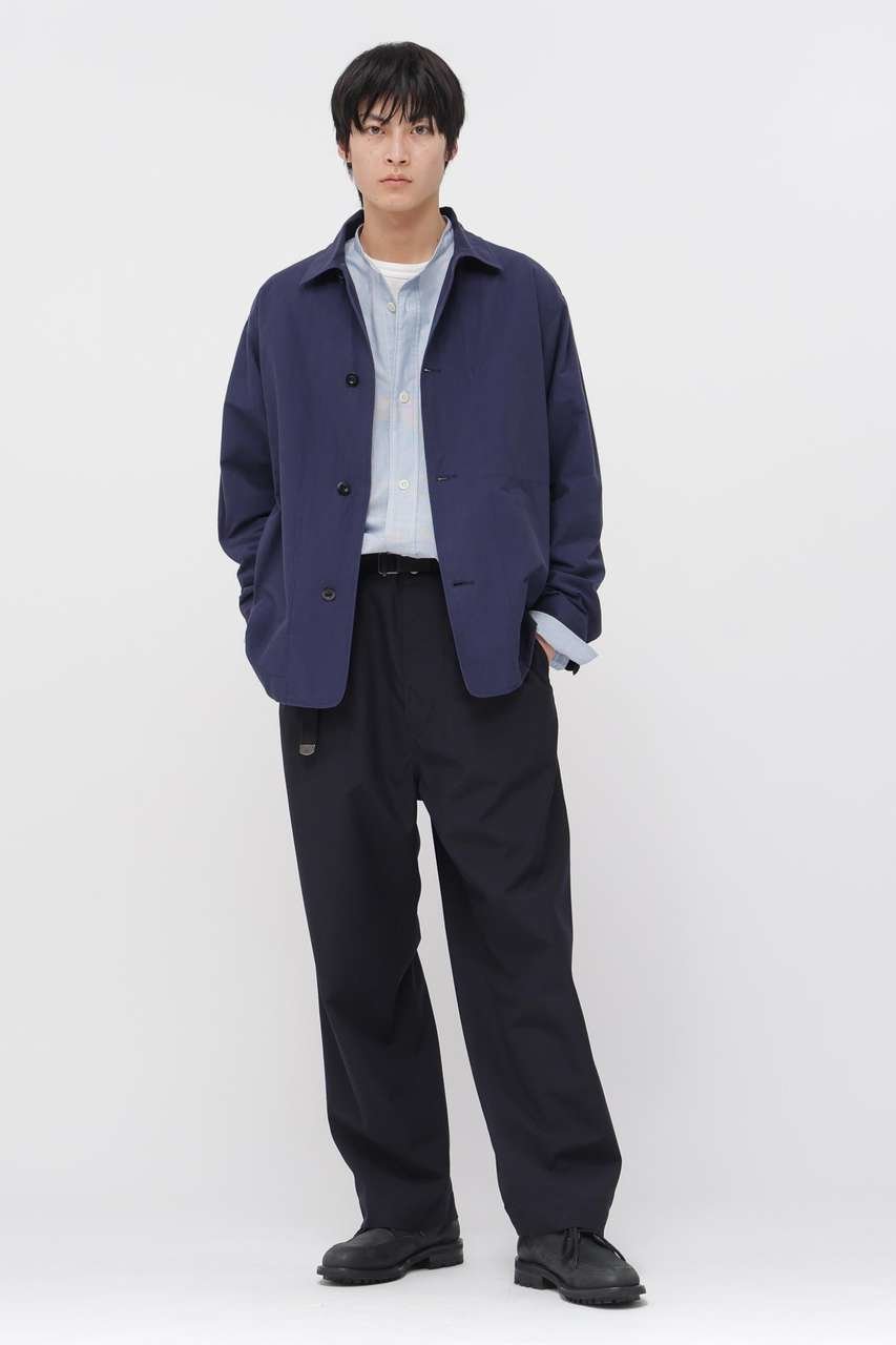 【その他のブランド/Other】のUNIFORM WOOL POLYESTER TROUSERS 人気、トレンドファッション・服の通販 founy(ファニー) 　ファッション　Fashion　レディースファッション　Fashion for Women　パンツ　Pants & Trousers　おすすめ　Recommended / Our Picks　なめらか　Smooth, Silky Texture　シンプル　Simple, Minimal　セットアップ　Set-Up, Coordinated Outfit　パッチ　Patch, Appliqué　フラット　Flat, Flat Shoes　フロント　Front, Front Design　ブルゾン　Blouson, Bomber Jacket　ポケット　Pocket, Pocket Detail　メタル　Metal, Metal Parts　ワーク　Workwear, Utility Style　other-2|ID: prp329100004879207 ipo3291000000036407921