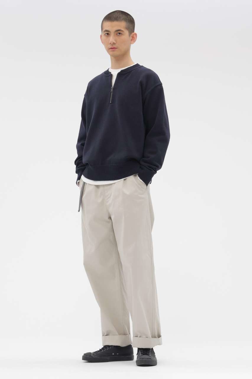 【その他のブランド/Other】のWASHED CHINO COTTON TROUSERS インテリア・キッズ・メンズ・レディースファッション・服の通販 founy(ファニー) 　ファッション　Fashion　レディースファッション　Fashion for Women　パンツ　Pants & Trousers　クラシック　Classic, Timeless Style　シャーリング　Shirring, Ruched　バランス　Balance, Style Balance　プリーツ　Pleats, Pleated　ヴィンテージ　Vintage Style　ホワイト|ID: prp329100004879213 ipo3291000000036407973