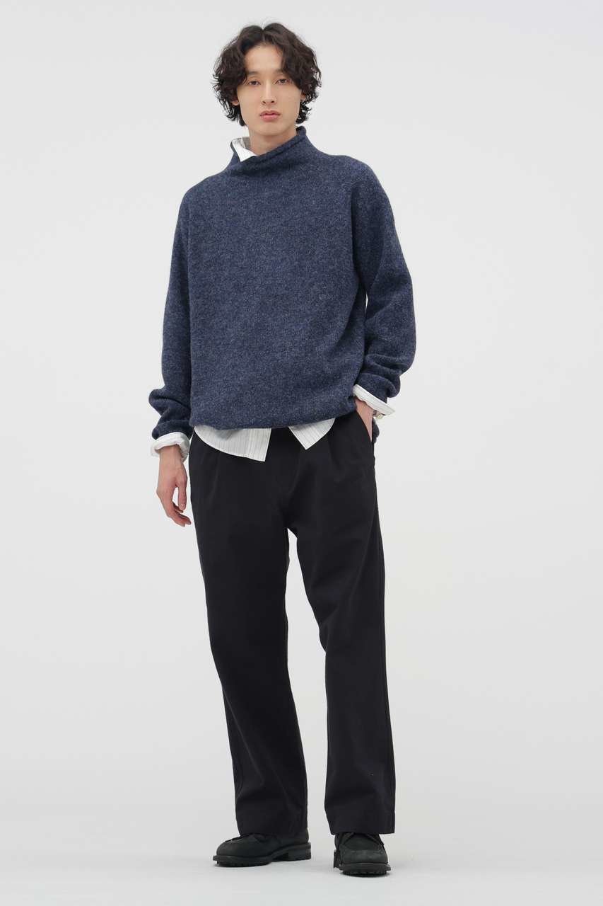 【その他のブランド/Other】のFADED COTTON TWILL TROUSERS インテリア・キッズ・メンズ・レディースファッション・服の通販 founy(ファニー) ファッション Fashion レディースファッション Fashion for Women パンツ Pants & Trousers おすすめ Recommended / Our Picks インディゴ Indigo Denim カッティング Cutting Detail ストレート Straight, Straight Cut セットアップ Set-Up, Coordinated Outfit フラップ Flap, Flap Pocket ボトム Bottoms, Lower Wear ポケット Pocket, Pocket Detail モダン Modern, Contemporary エレガント 上品 Elegant ブルー|ID: prp329100004879214 ipo3291000000036407982
