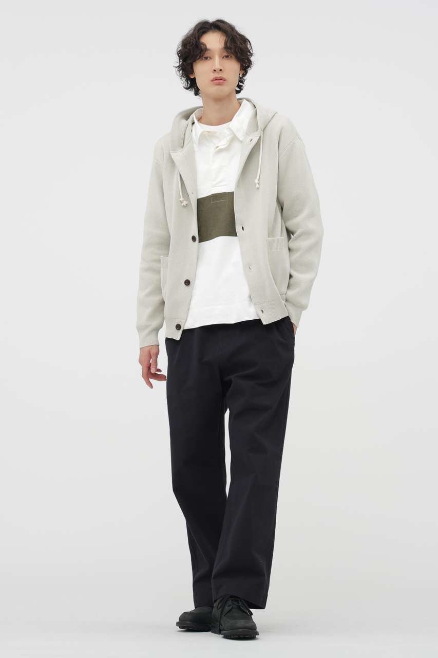 【その他のブランド/Other】のFADED COTTON TWILL TROUSERS 人気、トレンドファッション・服の通販 founy(ファニー) ファッション Fashion レディースファッション Fashion for Women パンツ Pants & Trousers おすすめ Recommended / Our Picks インディゴ Indigo Denim カッティング Cutting Detail ストレート Straight, Straight Cut セットアップ Set-Up, Coordinated Outfit フラップ Flap, Flap Pocket ボトム Bottoms, Lower Wear ポケット Pocket, Pocket Detail モダン Modern, Contemporary エレガント 上品 Elegant other-5|ID: prp329100004879214 ipo3291000000036407986