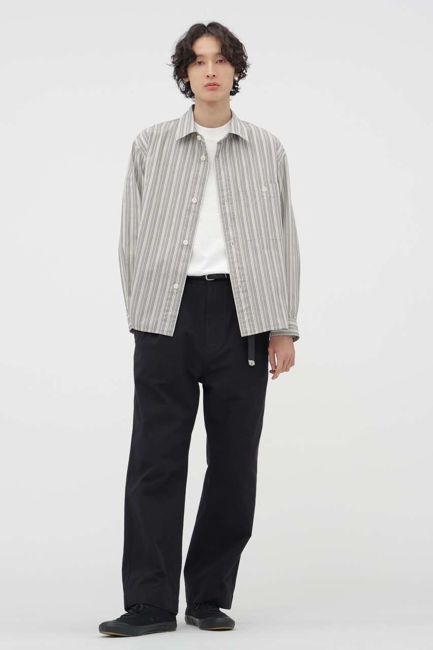 【その他のブランド/Other】のFADED COTTON TWILL TROUSERS 人気、トレンドファッション・服の通販 founy(ファニー) ファッション Fashion レディースファッション Fashion for Women パンツ Pants & Trousers おすすめ Recommended / Our Picks インディゴ Indigo Denim カッティング Cutting Detail ストレート Straight, Straight Cut セットアップ Set-Up, Coordinated Outfit フラップ Flap, Flap Pocket ボトム Bottoms, Lower Wear ポケット Pocket, Pocket Detail モダン Modern, Contemporary エレガント 上品 Elegant other-6|ID: prp329100004879214 ipo3291000000036407987