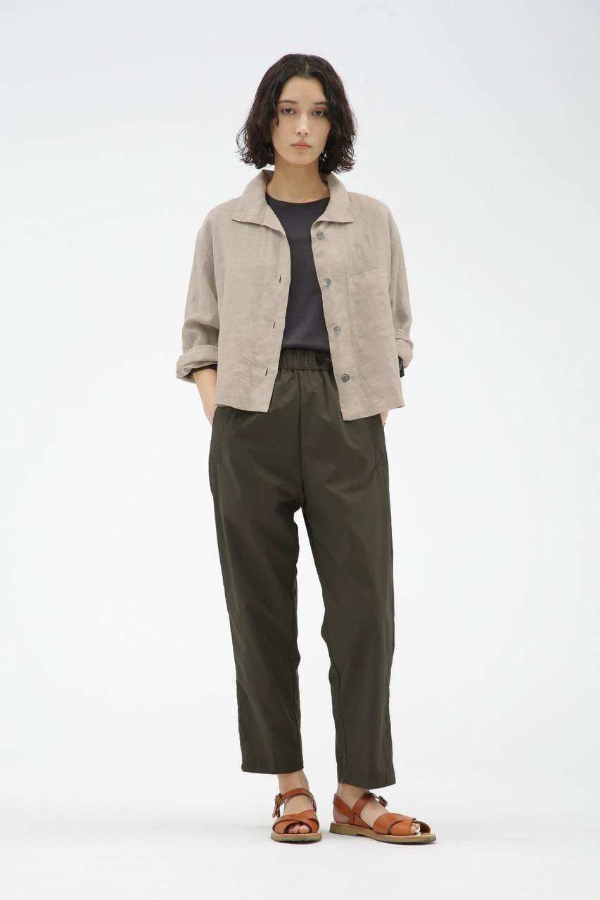 【その他のブランド/Other】のLIGHTWEIGHT NYLON POPLIN TROUSERS 人気、トレンドファッション・服の通販 founy(ファニー) 　ファッション　Fashion　レディースファッション　Fashion for Women　パンツ　Pants & Trousers　コレクション　Collection, Seasonal Line　ジップ　Zip, Zipper　ストレート　Straight, Straight Cut　バランス　Balance, Style Balance　マーガレット　Marguerite, Daisy Pattern　新作・新入荷　New Arrivals / New In　軽量　Lightweight, Ultra Light　other-7|ID: prp329100004879222 ipo3291000000036408057