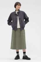 【マーガレットハウエル/MARGARET HOWELL】のCOTTON CUPRA PLAINWEAVE SKIRT 人気、トレンドファッション・服の通販 founy(ファニー) ファッション Fashion レディースファッション Fashion for Women スカート Skirts キュプラ Cupro, Eco Fabric ドレープ Drape, Draping Fabric パッチ Patch, Appliqué ポケット Pocket, Pocket Detail リラックス Relax, Relaxed Fit ヴィンテージ Vintage Style 新作・新入荷 New Arrivals / New In thumbnail グリーン|ID: prp329100004879233 ipo3291000000036408136