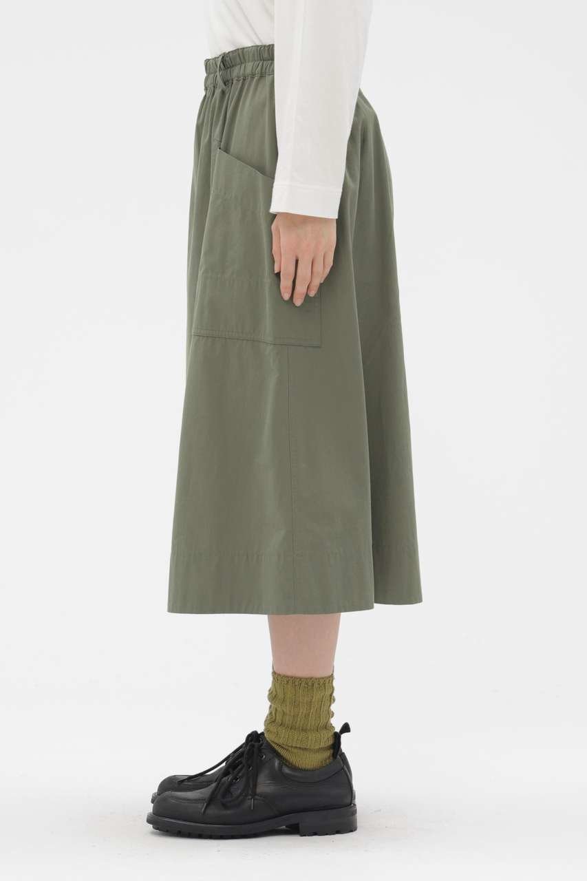 【マーガレットハウエル/MARGARET HOWELL】のCOTTON CUPRA PLAINWEAVE SKIRT 人気、トレンドファッション・服の通販 founy(ファニー) 　ファッション　Fashion　レディースファッション　Fashion for Women　スカート　Skirts　キュプラ　Cupro, Eco Fabric　ドレープ　Drape, Draping Fabric　パッチ　Patch, Appliqué　ポケット　Pocket, Pocket Detail　リラックス　Relax, Relaxed Fit　ヴィンテージ　Vintage Style　新作・新入荷　New Arrivals / New In　other-5|ID: prp329100004879233 ipo3291000000036408140