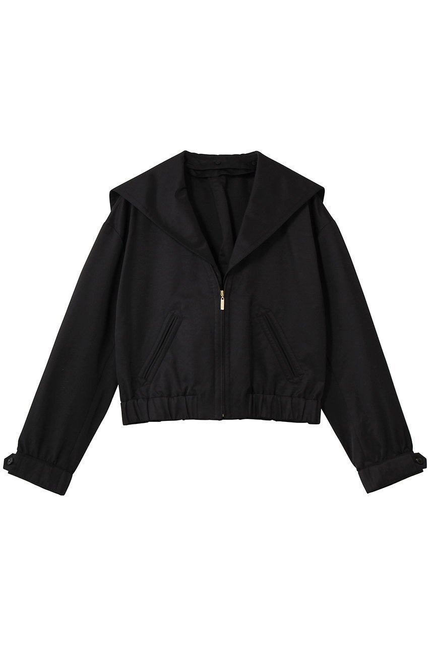 【アルアバイル/allureville】の【Loulou Willoughby】シャンブレーツイルマリンBO インテリア・キッズ・メンズ・レディースファッション・服の通販 founy(ファニー) 　ファッション　Fashion　レディースファッション　Fashion for Women　コンパクト　Compact, Small Size　シューズ　Shoes, Footwear　フォルム　Silhouette, Form　フラット　Flat, Flat Shoes　フレア　Flare, Flared　ブルゾン　Blouson, Bomber Jacket　ワイド　Wide, Wide Fit　エレガント 上品　Elegant　新作・新入荷　New Arrivals / New In　春　Spring　ブラック|ID: prp329100004879236 ipo3291000000036408161