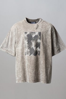 【メゾンスペシャル/MAISON SPECIAL】の【UNISEX】Fade Abstract Hand-Printed Prime-Over Stitched Crew Neck T-shirt/フェードアブストラクトハンドプリントプライムオーバーステッチクルーネックTシャツ 人気、トレンドファッション・服の通販 founy(ファニー) ファッション Fashion レディースファッション Fashion for Women トップス・カットソー Cut & Sew Tops シャツ・ブラウス・オフィスカジュアル Elegant Blouses & Button-Ups ロングTシャツ・Tシャツ Longline T-Shirts & Tees カットソー・ベーシックTシャツ Cut-and-Sewn Tops / Stretch Tees & Basics ヴィンテージ Vintage Style 今季 This Season, Current Season ショルダー Shoulder, Shoulder Strap ショート Short, Short Length スリーブ Sleeve, Long Sleeve / Short Sleeve ドロップ Drop Shoulder, Dropped Style 人気 Popular, Best Seller ハンド Hand, Handmade バランス Balance, Style Balance パターン Pattern, Design Print フィット Fit, Slim Fit プリント Print, Printed Pattern ユニセックス Unisex, Genderless ユーズド Used, Vintage-Look リアル Real, Realistic 新作・新入荷 New Arrivals / New In |ID:prp329100004879240