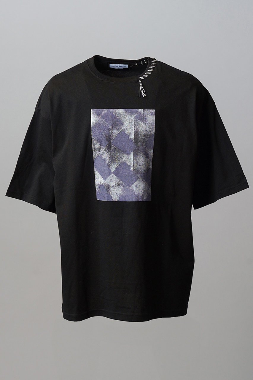 【メゾンスペシャル/MAISON SPECIAL】の【UNISEX】Abstract Hand-Printed Prime-Over Stitched Crew Neck T-shirt/アブストラクトハンドプリントプライムオーバーステッチクルーネックTシャツ インテリア・キッズ・メンズ・レディースファッション・服の通販 founy(ファニー) ファッション Fashion レディースファッション Fashion for Women トップス・カットソー Cut & Sew Tops シャツ・ブラウス・オフィスカジュアル Elegant Blouses & Button-Ups ロングTシャツ・Tシャツ Longline T-Shirts & Tees カットソー・ベーシックTシャツ Cut-and-Sewn Tops / Stretch Tees & Basics ヴィンテージ Vintage Style 今季 This Season, Current Season ショルダー Shoulder, Shoulder Strap ショート Short, Short Length スリーブ Sleeve, Long Sleeve / Short Sleeve ドロップ Drop Shoulder, Dropped Style なめらか Smooth, Silky Texture 人気 Popular, Best Seller ハンド Hand, Handmade バランス Balance, Style Balance パターン Pattern, Design Print フィット Fit, Slim Fit プリント Print, Printed Pattern ユニセックス Unisex, Genderless 新作・新入荷 New Arrivals / New In PPL(パープル)|ID: prp329100004879242 ipo3291000000036408220