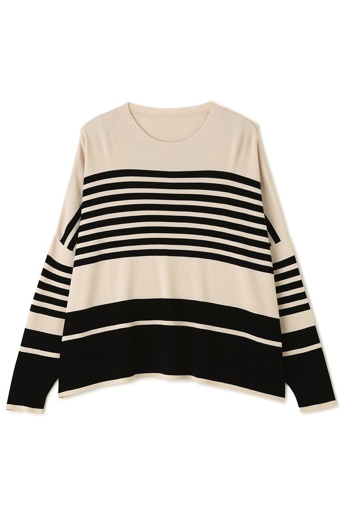 【アドーア/ADORE】のボーダーニット インテリア・キッズ・メンズ・レディースファッション・服の通販 founy(ファニー) https://founy.com/ ファッション Fashion レディースファッション Fashion for Women トップス・カットソー Cut & Sew Tops ニット Knit Tops & Sweaters カジュアルプルオーバー・ニットトップス Pullovers & Knit Tops / Casual Pullovers シンプル Simple, Minimal ボトム Bottoms, Lower Wear ボーダー Border, Stripe モダン Modern, Contemporary ランダム Random, Irregular リラックス Relax, Relaxed Fit |ID: prp329100004879407 ipo3291000000037237222