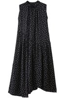 【ランバン オン ブルー/LANVIN en Bleu】のMarina dot/Heartワンピース 人気、トレンドファッション・服の通販 founy(ファニー) ファッション Fashion レディースファッション Fashion for Women ワンピース Dresses チュニック Tunic Tops & Dresses イレギュラー Irregular Design クラシカル Classical, Vintage-Inspired コレクション Collection, Seasonal Line サテン Satin, Glossy Fabric チュニック Tunic, Long Top ドット Polka Dot, Dot Pattern フェミニン Feminine, Girly プリント Print, Printed Pattern ランダム Random, Irregular ロング Long, Long-Length 春 Spring |ID:prp329100004879411