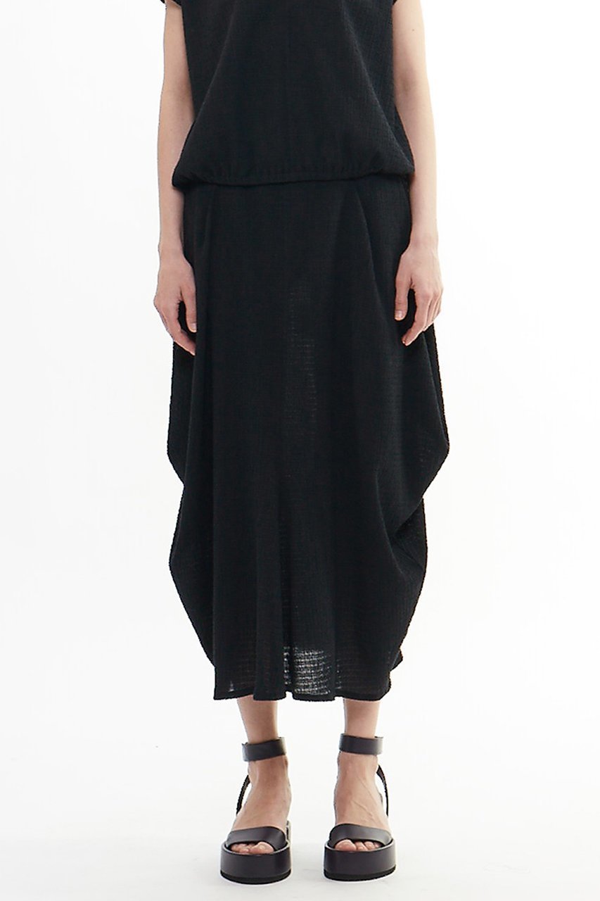 【プレインピープル/PLAIN PEOPLE】のギンガムジャージドレープスカート 人気、トレンドファッション・服の通販 founy(ファニー) 　ファッション　Fashion　レディースファッション　Fashion for Women　スカート　Skirts　ロングスカート　Long Skirts / Maxi & Midi Skirts　ストレート　Straight, Straight Cut　セットアップ　Set-Up, Coordinated Outfit　ドレープ　Drape, Draping Fabric　ロング　Long, Long-Length　エレガント 上品　Elegant　other-2|ID: prp329100004879416 ipo3291000000036893965