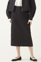 【マルティニーク/martinique】のジャガードタイトスカート 人気、トレンドファッション・服の通販 founy(ファニー) ファッション Fashion レディースファッション Fashion for Women スカート Skirts ロングスカート Long Skirts / Maxi & Midi Skirts ジャカード／ジャガード Jacquard, Woven Pattern セットアップ Set-Up, Coordinated Outfit バランス Balance, Style Balance フィット Fit, Slim Fit ロング Long, Long-Length thumbnail ブラック|ID: prp329100004879418 ipo3291000000036409239