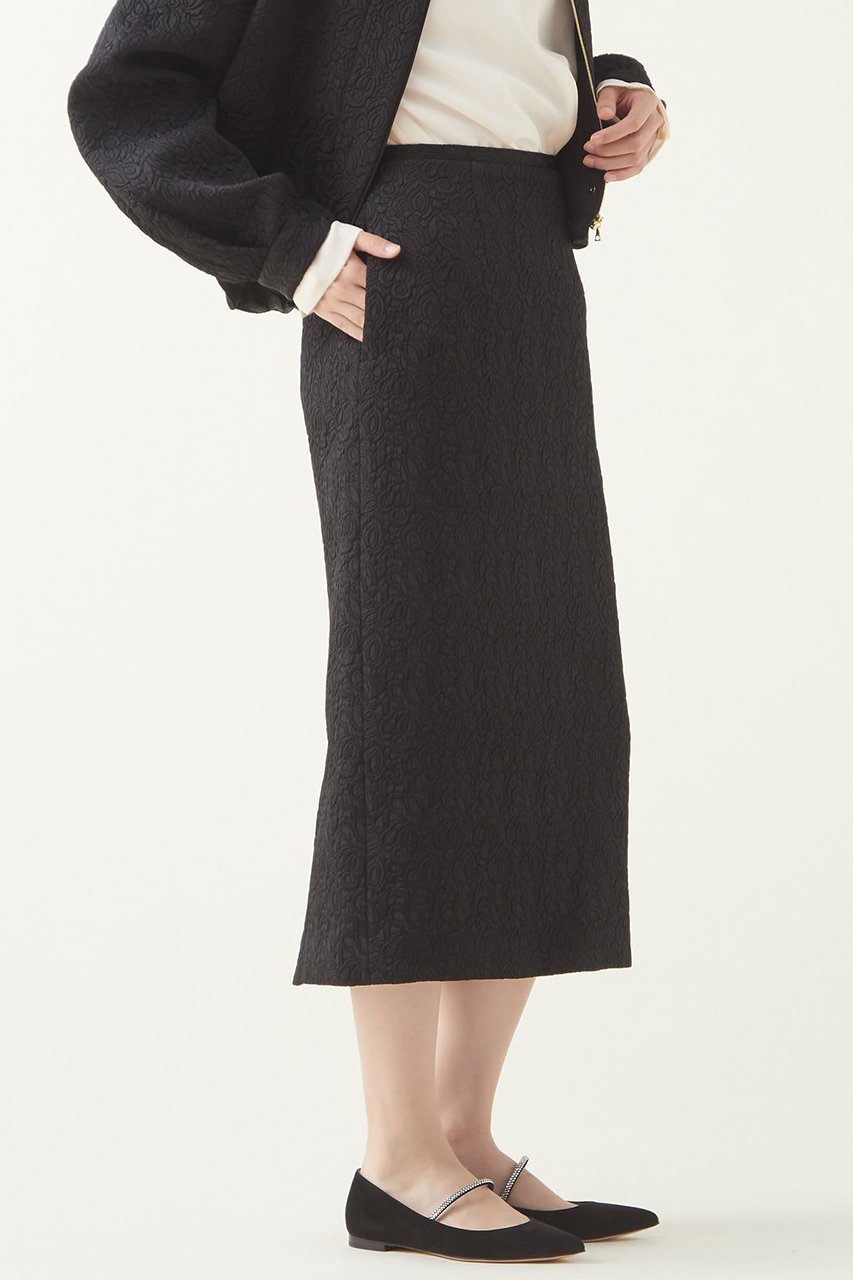 【マルティニーク/martinique】のジャガードタイトスカート 人気、トレンドファッション・服の通販 founy(ファニー) 　ファッション　Fashion　レディースファッション　Fashion for Women　スカート　Skirts　ロングスカート　Long Skirts / Maxi & Midi Skirts　ジャカード／ジャガード　Jacquard, Woven Pattern　セットアップ　Set-Up, Coordinated Outfit　バランス　Balance, Style Balance　フィット　Fit, Slim Fit　ロング　Long, Long-Length　other-2|ID: prp329100004879418 ipo3291000000036409241