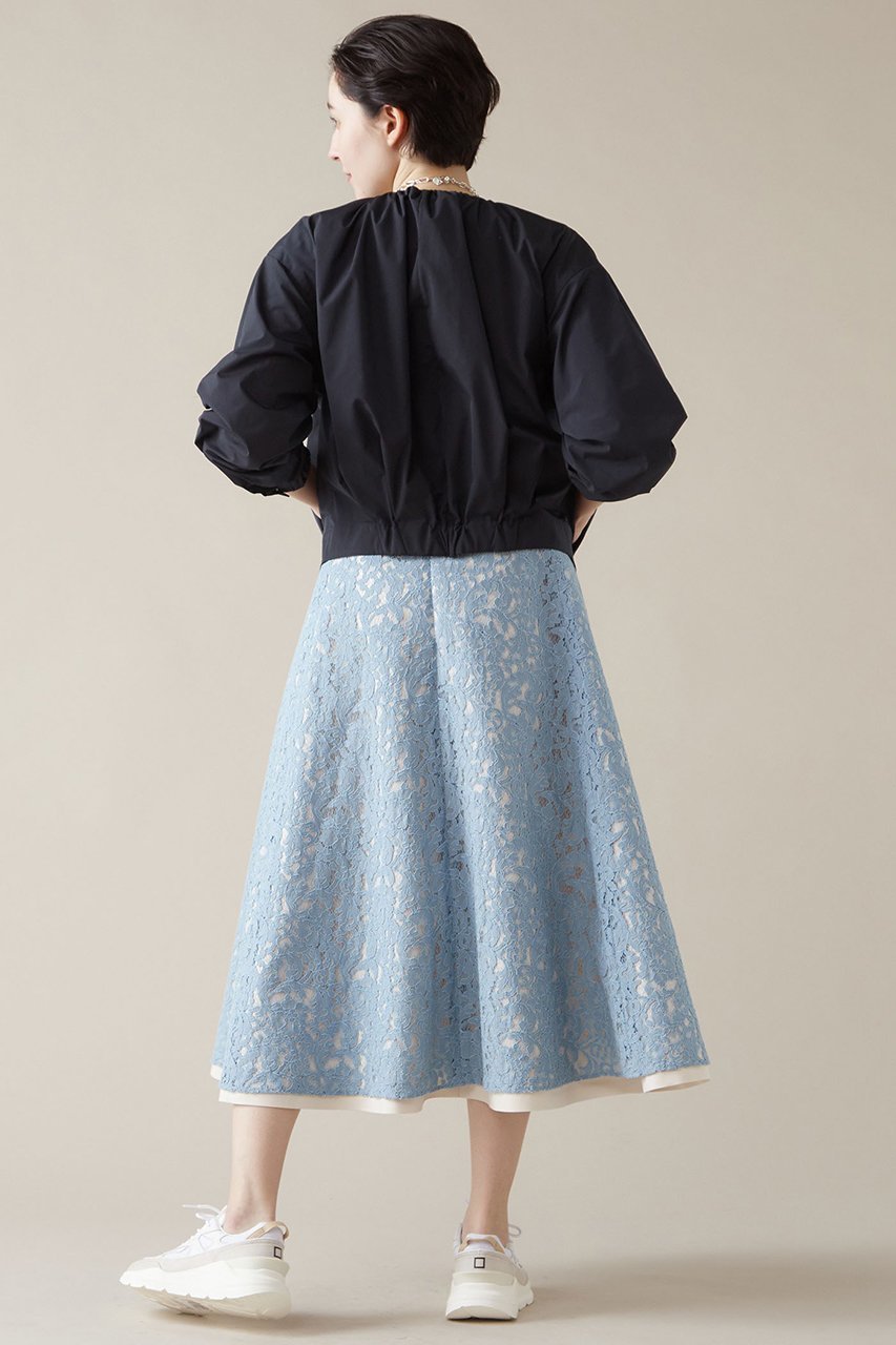 【マルティニーク/martinique】のレースサーキュラースカート 人気、トレンドファッション・服の通販 founy(ファニー) ファッション Fashion レディースファッション Fashion for Women スカート Skirts メッシュ Mesh, Net Fabric レース Lace, Lace Fabric 無地 Plain, Solid Color other-7|ID: prp329100004879421 ipo3291000000036409270