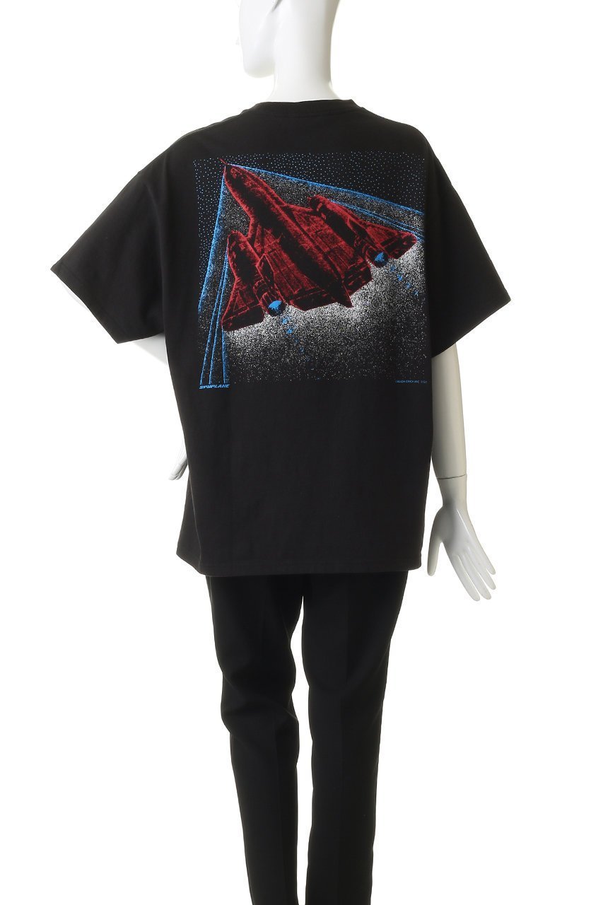 【オブラダ/Oblada】のSPACE Tシャツ 人気、トレンドファッション・服の通販 founy(ファニー) 　ファッション　Fashion　レディースファッション　Fashion for Women　トップス・カットソー　Cut & Sew Tops　シャツ・ブラウス・オフィスカジュアル　Elegant Blouses & Button-Ups　ロングTシャツ・Tシャツ　Longline T-Shirts & Tees　カットソー・ベーシックTシャツ　Cut-and-Sewn Tops / Stretch Tees & Basics　グラフィック　Graphic, Graphic Design　ショート　Short, Short Length　スリーブ　Sleeve, Long Sleeve / Short Sleeve　ボックス　Boxy, Box Shape　モダン　Modern, Contemporary　モチーフ　Motif, Design Theme　other-4|ID: prp329100004879425 ipo3291000000036409301