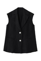 【エムフィル/M Fil】のベルギーリネン フレンチスリーブジレ 人気、トレンドファッション・服の通販 founy(ファニー) ファッション Fashion レディースファッション Fashion for Women アウター Coat / Outerwear Collection レディースジャケット・軽アウター Jackets ウォッシャブル Machine Washable ジャケット Jacket, Outerwear スリーブ Sleeve, Long Sleeve / Short Sleeve フレンチ French, French Style ベスト Vest, Waistcoat リネン Linen, Linen Fabric エレガント 上品 Elegant 夏 Summer 新作・新入荷 New Arrivals / New In |ID:prp329100004879452