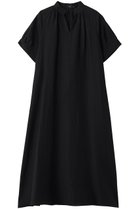 【エムフィル/M Fil】のベルギーリネン スキッパーラグランワンピース ブラック|ID: prp329100004879456 ipo3291000000037060038