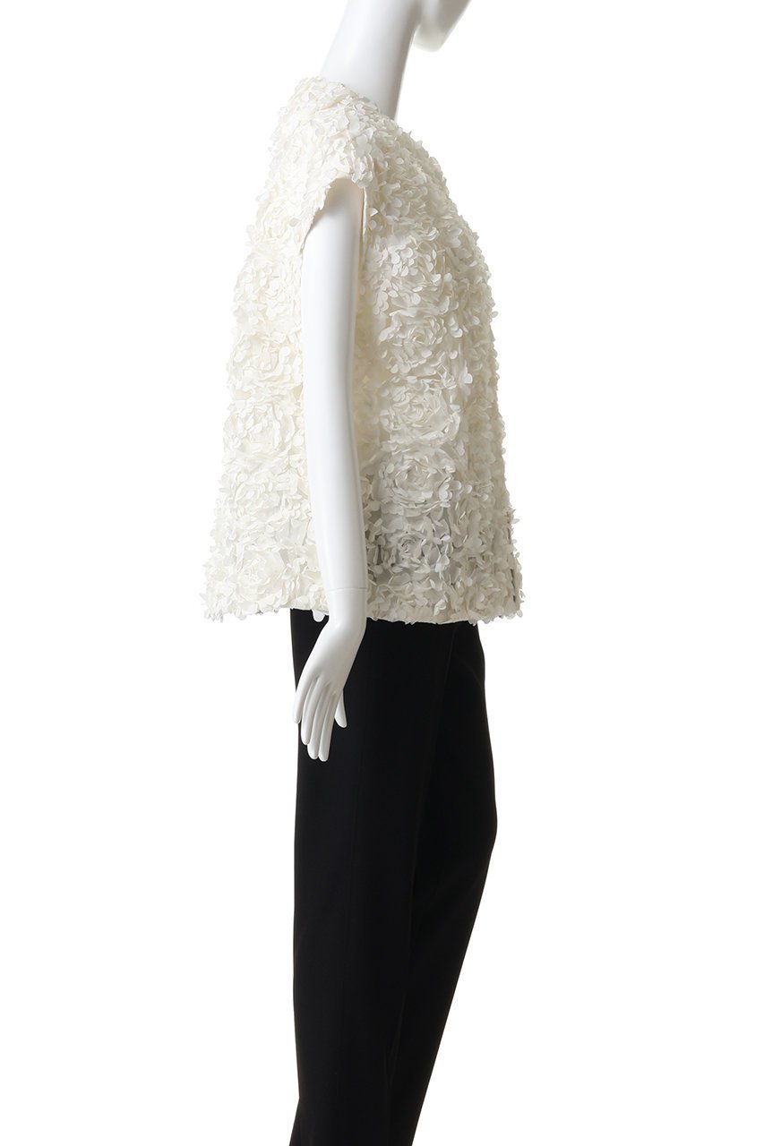 【エムフィル/M Fil】のフラワーチュール オーバーサイズドジレ 人気、トレンドファッション・服の通販 founy(ファニー) 　ファッション　Fashion　レディースファッション　Fashion for Women　アウター　Coat / Outerwear Collection　レディースジャケット・軽アウター　Jackets　イタリア　Italy　ジャケット　Jacket, Outerwear　チュール　Tulip, Tulip Motif　ファブリック　Fabric, Textile　ベスト　Vest, Waistcoat　モダン　Modern, Contemporary　リラックス　Relax, Relaxed Fit　春　Spring　軽量　Lightweight, Ultra Light　other-3|ID: prp329100004879464 ipo3291000000036894241