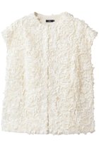 【エムフィル/M Fil】のフラワーチュール オーバーサイズドジレ 人気、トレンドファッション・服の通販 founy(ファニー) ファッション Fashion レディースファッション Fashion for Women アウター Coat / Outerwear Collection レディースジャケット・軽アウター Jackets イタリア Italy ジャケット Jacket, Outerwear チュール Tulip, Tulip Motif ファブリック Fabric, Textile ベスト Vest, Waistcoat モダン Modern, Contemporary リラックス Relax, Relaxed Fit 新作・新入荷 New Arrivals / New In 春 Spring 軽量 Lightweight, Ultra Light thumbnail オフホワイト|ID: prp329100004879465 ipo3291000000036409582