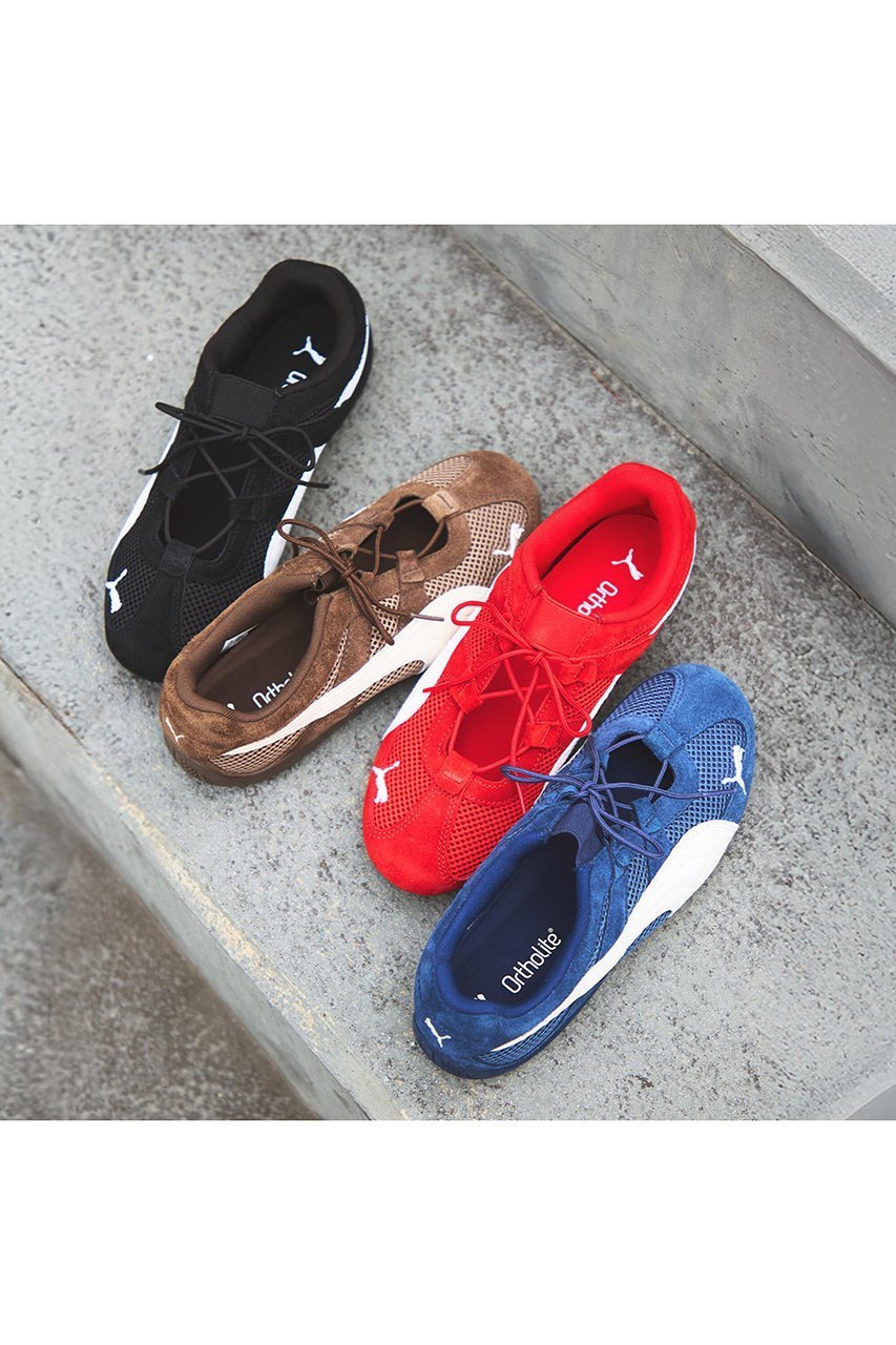 【プーマ/PUMA】の【UNISEX】SPEEDCAT GO スニーカー 人気、トレンドファッション・服の通販 founy(ファニー) 　ファッション　Fashion　レディースファッション　Fashion for Women　ユニセックス　Unisex, Genderless　シューズ　Shoes, Footwear　スニーカー　Sneakers, Trainers　トレンド　Trend, Trending Now　フィット　Fit, Slim Fit　メッシュ　Mesh, Net Fabric　レース　Lace, Lace Fabric　other-7|ID: prp329100004879482 ipo3291000000036409722