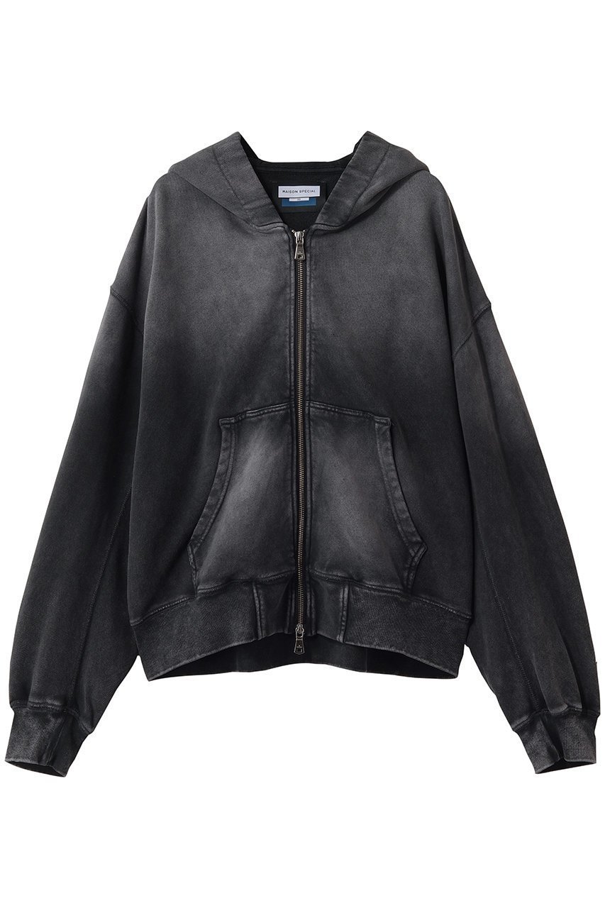 【メゾンスペシャル/MAISON SPECIAL】の【UNISEX】Prime-Over フェードZIPパーカー 人気、トレンドファッション・服の通販 founy(ファニー) 　ファッション　Fashion　レディースファッション　Fashion for Women　トップス・カットソー　Cut & Sew Tops　シャツ・ブラウス・オフィスカジュアル　Elegant Blouses & Button-Ups　レディースパーカー・カジュアルフーディー　Casual Hoodies & Sweatshirts　ロングTシャツ・Tシャツ　Longline T-Shirts & Tees　スウェット・クルーネックトップス　Sweatshirts & Crewnecks / Relaxed Fit Sweat Tops　カットソー・ベーシックTシャツ　Cut-and-Sewn Tops / Stretch Tees & Basics　ユニセックス　Unisex, Genderless　ギャザー　Gathered, Ruffled　ショルダー　Shoulder, Shoulder Strap　シンプル　Simple, Minimal　ドロップ　Drop Shoulder, Dropped Style　パーカー　Hoodie, Parka　ボトム　Bottoms, Lower Wear　 other-1|ID: prp329100004879508 ipo3291000000036409890