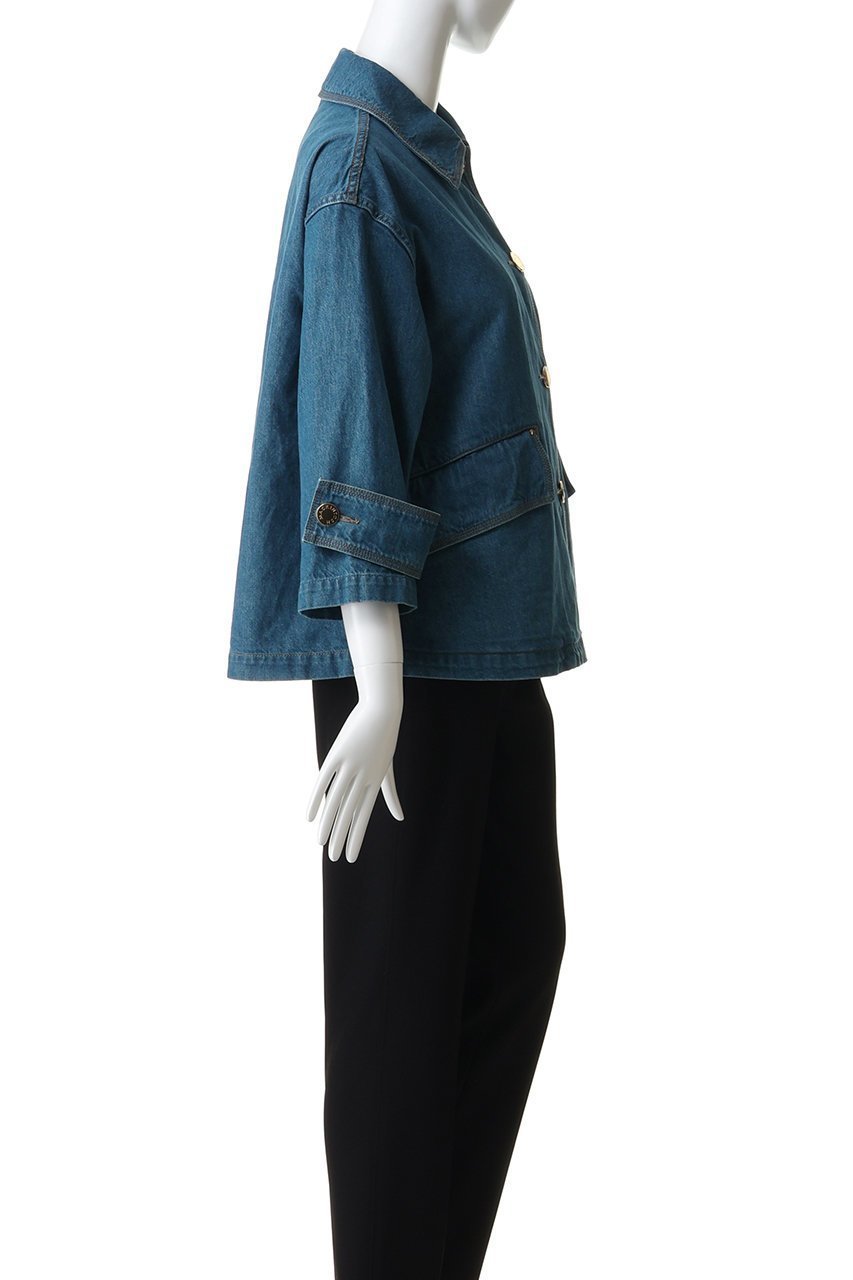 【マッキントッシュ/MACKINTOSH】のHUMBIE スリムフィットデニムジャケットメタルボタン 人気、トレンドファッション・服の通販 founy(ファニー) 　ファッション　Fashion　レディースファッション　Fashion for Women　アウター　Coat / Outerwear Collection　レディースジャケット・軽アウター　Jackets　デニムジャケット / カジュアルアウター　Denim Jackets　エレガント 上品　Elegant　ジャケット　Jacket, Outerwear　スリム　Slim, Slim Fit　デニム　Denim, Jeans Material　フィット　Fit, Slim Fit　再入荷　Restock / Back in Stock　other-3|ID: prp329100004879667 ipo3291000000036411799