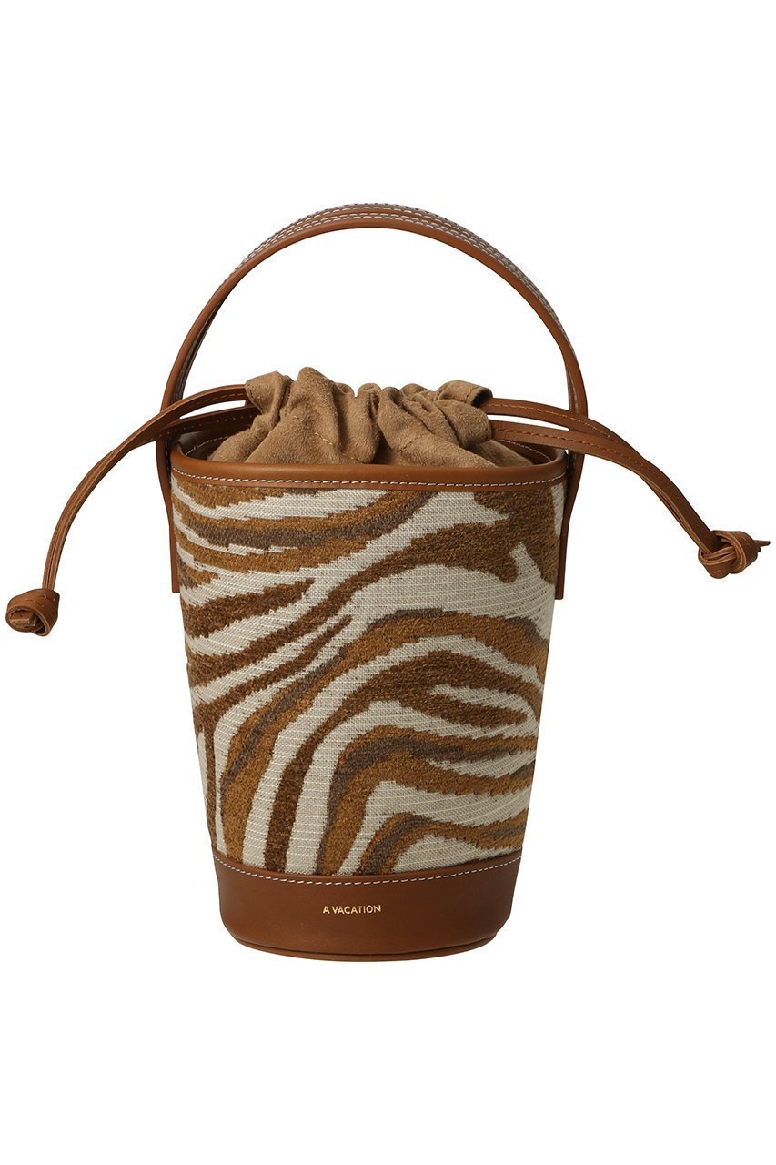 【ア ヴァケーション/A VACATION】のBONBON バケツバッグ インテリア・キッズ・メンズ・レディースファッション・服の通販 founy(ファニー) 　ファッション　Fashion　レディースファッション　Fashion for Women　バッグ　Bags　ジャカード／ジャガード　Jacquard, Woven Pattern　スマート　Smart, Elegant　ドローストリング　Drawstring, Pull Cord　バケツ　Bucket, Bucket Style　パーティ　Party, Party Style　フォルム　Silhouette, Form　リップ　Lip, Lip Motif　新作・新入荷　New Arrivals / New In　財布　Wallet, Purse　ゼブラ|ID: prp329100004879669 ipo3291000000036411818