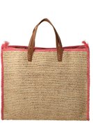 【ア ヴァケーション/A VACATION】のTANK RAFFIA トートバッグ 人気、トレンドファッション・服の通販 founy(ファニー) ファッション Fashion レディースファッション Fashion for Women バッグ Bags シンプル Simple, Minimal ジャカード／ジャガード Jacquard, Woven Pattern フィット Fit, Slim Fit フォルム Silhouette, Form ラフィア Raffia, Natural Straw |ID:prp329100004879675