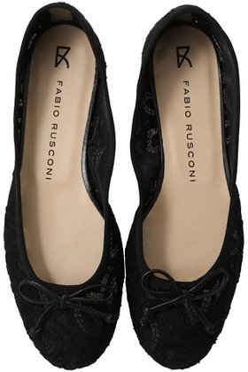 【ファビオ ルスコーニ/FABIO RUSCONI】 レースバレエシューズ人気、トレンドファッション・服の通販 founy(ファニー) ファッション Fashion レディースファッション Fashion for Women シューズ Shoes, Footwear デニム Denim, Jeans Material バレエ Ballet, Ballet Style フェミニン Feminine, Girly フォルム Silhouette, Form フラット Flat, Flat Shoes リボン Ribbon, Bow レース Lace, Lace Fabric エレガント 上品 Elegant |ID:prp329100004879681