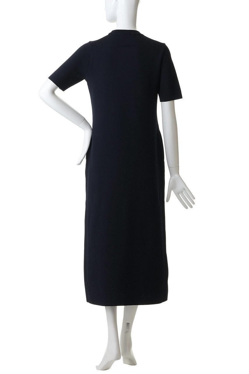 【スローン/SLOANE】の14Gミラノリブ ポリエステル×キュプラ×コットン 半袖クルーネック ワンピース 人気、トレンドファッション・服の通販 founy(ファニー) 　ファッション　Fashion　レディースファッション　Fashion for Women　ワンピース　Dresses　チュニック　Tunic Tops & Dresses　キュプラ　Cupro, Eco Fabric　チュニック　Tunic, Long Top　ミラノリブ　Milano Rib, Milano Stitch　ロング　Long, Long-Length　エレガント 上品　Elegant　半袖　Short Sleeve, Half Sleeve　抗菌　Antibacterial, Bacteria-Resistant　新作・新入荷　New Arrivals / New In　other-4|ID: prp329100004879685 ipo3291000000036411923