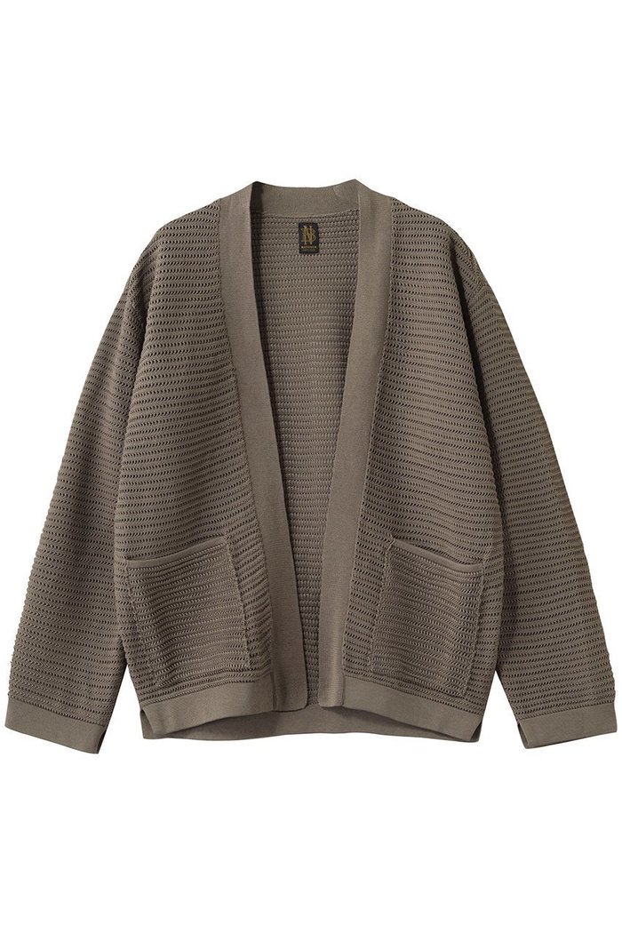 【バトナー/BATONER / MEN】の【MEN】SUMMER ニット バトゥンレス カーディガン インテリア・キッズ・メンズ・レディースファッション・服の通販 founy(ファニー) https://founy.com/ ファッション Fashion メンズファッション Fashion for Men カットソー Cut and Sewn Top カーディガン Cardigan, Knitwear コーティング Coating, Coated Finish サマー Summer, Summer Style 夏 Summer |ID: prp329100004879689 ipo3291000000036411950