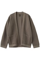 【バトナー/BATONER / MEN】の【MEN】SUMMER ニット バトゥンレス カーディガン 大人の最旬トレンドファッション＆コーディネート founy(ファウニー) ファッション Fashion メンズファッション Fashion for Men カットソー Cut and Sewn Top カーディガン Cardigan, Knitwear コーティング Coating, Coated Finish サマー Summer, Summer Style 再入荷 Restock / Back in Stock 夏 Summer thumbnail ブラウン|ID: prp329100004879689 ipo3291000000036895716