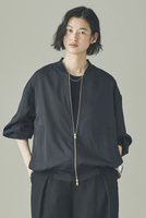 【カレンソロジー/Curensology】のツイルストレッチブルゾン 人気、トレンドファッション・服の通販 founy(ファニー) ファッション Fashion レディースファッション Fashion for Women アウター Coat / Outerwear Collection レディースジャケット・軽アウター Jackets ブルゾンジャケット・スポーティアウター Blouson Jackets シルク Silk, 100% Silk ジャケット Jacket, Outerwear ダウン Down, Puffer ツイル Twist, Twisted Detail テクスチャー Texture, Textured Fabric フロント Front, Front Design ブルゾン Blouson, Bomber Jacket エレガント 上品 Elegant 再入荷 Restock / Back in Stock |ID:prp329100004879724