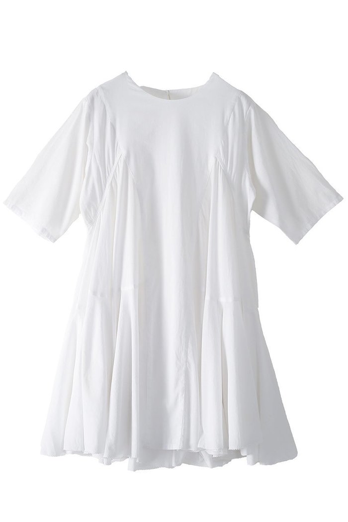 【アユーシ/AAYUSHI】のボリュームフレアハーフスリーブワンピース インテリア・キッズ・メンズ・レディースファッション・服の通販 founy(ファニー) https://founy.com/ ファッション Fashion レディースファッション Fashion for Women ワンピース Dresses チュニック Tunic Tops & Dresses インド Indian Textile エレガント 上品 Elegant サンダル Sandals, Summer Shoes サークル Circle, Round Design スリーブ Sleeve, Long Sleeve / Short Sleeve チュニック Tunic, Long Top ドレス Dress, One-Piece ハーフ Half, Half-Length バランス Balance, Style Balance フィット Fit, Slim Fit フレア Flare, Flared ラッフル Ruffle, Frill |ID: prp329100004879725 ipo3291000000036874184