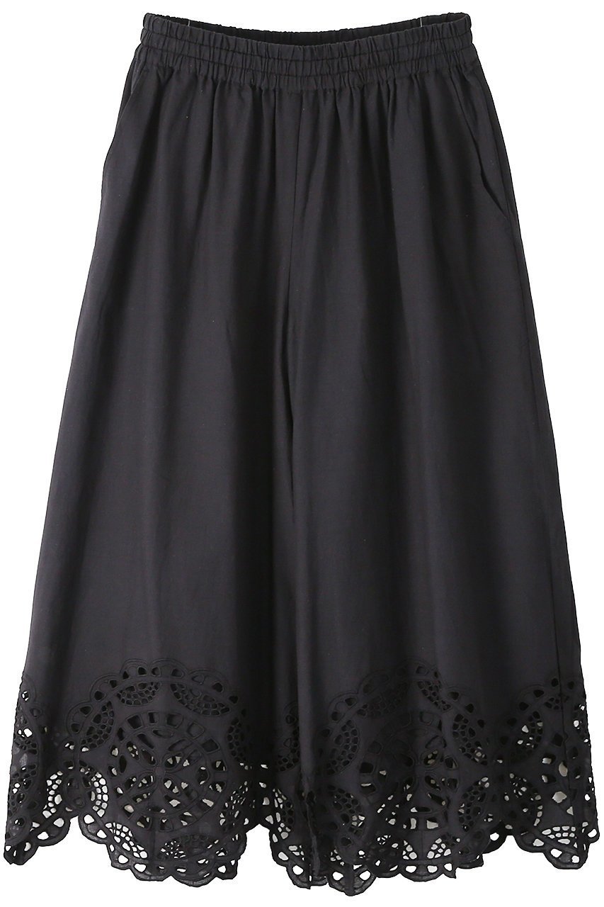 【アユーシ/AAYUSHI】のイスラミックカットワークパンツ インテリア・キッズ・メンズ・レディースファッション・服の通販 founy(ファウニー) 　ファッション　Fashion　レディースファッション　Fashion for Women　パンツ　Pants & Trousers　インド　Indian Textile　エレガント 上品　Elegant　カットソー　Cut and Sewn Top　シンプル　Simple, Minimal　セットアップ　Set-Up, Coordinated Outfit　リラックス　Relax, Relaxed Fit　ワイド　Wide, Wide Fit　ワーク　Workwear, Utility Style　おすすめ　Recommended / Our Picks　ブラック|ID: prp329100004879729 ipo3291000000036874205