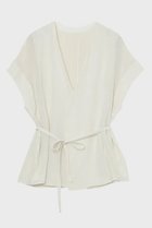 【スタニングルアー/STUNNING LURE】のメッシュハオリブラウス 人気、トレンドファッション・服の通販 founy(ファニー) ファッション Fashion レディースファッション Fashion for Women トップス・カットソー Cut & Sew Tops シャツ・ブラウス・オフィスカジュアル Elegant Blouses & Button-Ups ショート Short, Short Length シンプル Simple, Minimal スリーブ Sleeve, Long Sleeve / Short Sleeve フラップ Flap, Flap Pocket ブラウジング Blouson Silhouette, Cinched Waist ポケット Pocket, Pocket Detail メッシュ Mesh, Net Fabric リネン Linen, Linen Fabric 夏 Summer 新作・新入荷 New Arrivals / New In thumbnail オフホワイト|ID: prp329100004879739 ipo3291000000036412276