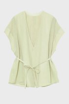 【スタニングルアー/STUNNING LURE】のメッシュハオリブラウス 人気、トレンドファッション・服の通販 founy(ファニー) ファッション Fashion レディースファッション Fashion for Women トップス・カットソー Cut & Sew Tops シャツ・ブラウス・オフィスカジュアル Elegant Blouses & Button-Ups ショート Short, Short Length シンプル Simple, Minimal スリーブ Sleeve, Long Sleeve / Short Sleeve フラップ Flap, Flap Pocket ブラウジング Blouson Silhouette, Cinched Waist ポケット Pocket, Pocket Detail メッシュ Mesh, Net Fabric リネン Linen, Linen Fabric 夏 Summer 新作・新入荷 New Arrivals / New In thumbnail ライトイエロー|ID: prp329100004879739 ipo3291000000036412277