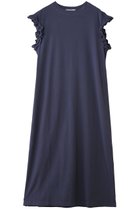 【スローン/SLOANE】のコットン フリルフレンチスリーブワンピース ネイビー|ID: prp329100004879755 ipo3291000000036412400