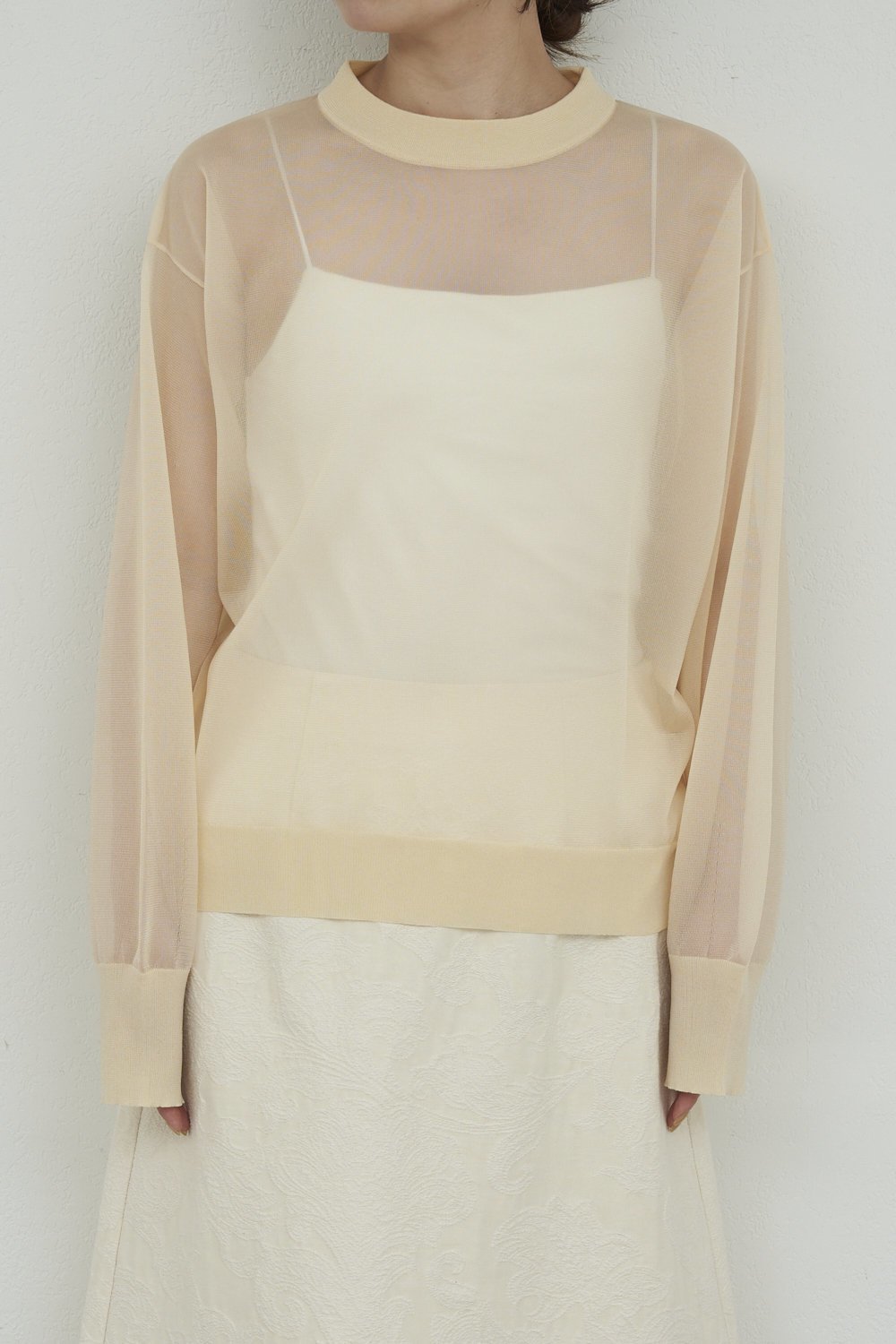 【ガリャルダガランテ/GALLARDAGALANTE】のグロスシアープルオーバー 人気、トレンドファッション・服の通販 founy(ファニー) ファッション Fashion レディースファッション Fashion for Women トップス・カットソー Cut & Sew Tops ニット Knit Tops & Sweaters カジュアルプルオーバー・ニットトップス Pullovers & Knit Tops / Casual Pullovers おすすめ Recommended / Our Picks イエロー Yellow シアー Sheer, See-Through ベーシック Basic, Essential 新作・新入荷 New Arrivals / New In other-8|ID: prp329100004879767 ipo3291000000036412489