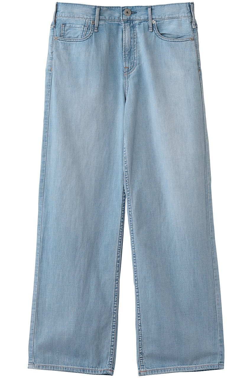 【アッパー ハイツ/upper hights】のTHE LAZY NIECE MID-RISE ワイドストレートデニムパンツ インテリア・キッズ・メンズ・レディースファッション・服の通販 founy(ファニー) 　ファッション　Fashion　レディースファッション　Fashion for Women　パンツ　Pants & Trousers　デニムパンツ・ジーンズ・美脚デニム　Denim Jeans & Pants　コンパクト　Compact, Small Size　ストレート　Straight, Straight Cut　デニム　Denim, Jeans Material　ワイド　Wide, Wide Fit　新作・新入荷　New Arrivals / New In　FADED LIGHT|ID: prp329100004879771 ipo3291000000036412506