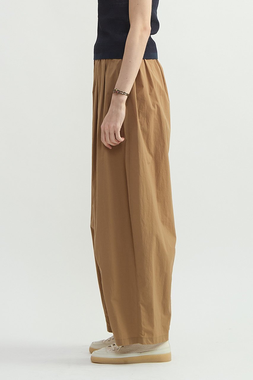 【プレインピープル/PLAIN PEOPLE】のコットンナイロンワッシャータックイージーパンツ 人気、トレンドファッション・服の通販 founy(ファニー) 　ファッション　Fashion　レディースファッション　Fashion for Women　パンツ　Pants & Trousers　タイプライター　Typewriter Fabric, Crisp Cotton　タンブラー　Tumbler, Travel Mug　ワッシャー　Washer, Crinkled Finish　エレガント 上品　Elegant　新作・新入荷　New Arrivals / New In　旅行　Travel　other-2|ID: prp329100004879776 ipo3291000000036412537